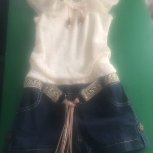 Girls one piece romper